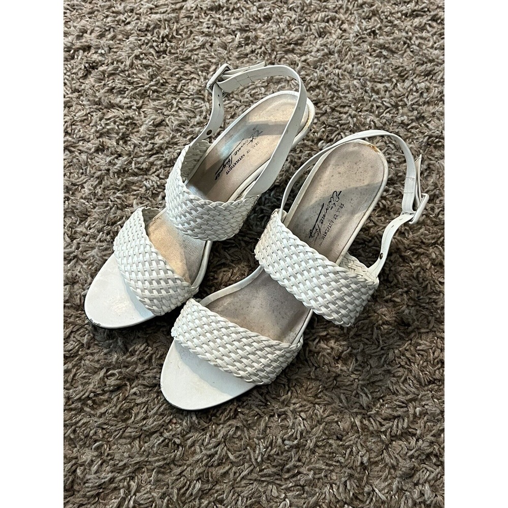 Etienne Aigner 7847 Women's Heels Sandals Dress Shoes Size‎ 7.5 M Slingback VGUC